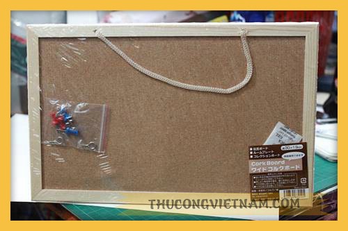 Bảng ghim chữ Cork Board size 30*19cm